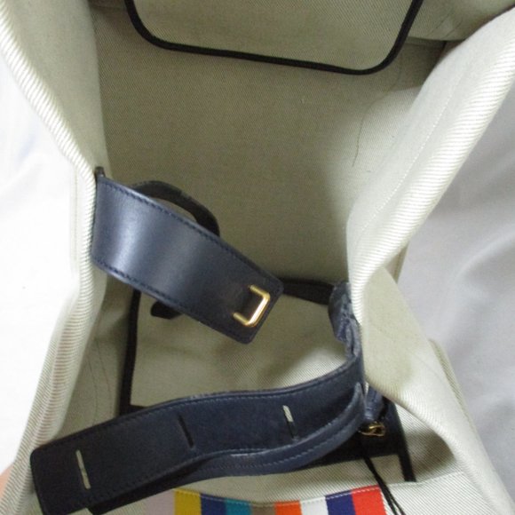 CELINE MULTICOLOR RAINBOW LUGGAGE SHOPPER Tote Bag, used once - Picture 14 of 14